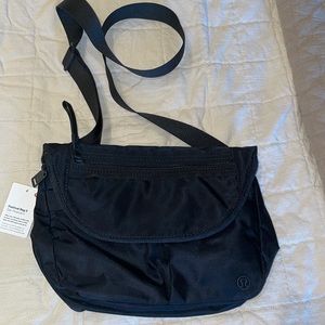 Black NEW WITH TAGS Lululemon purse
